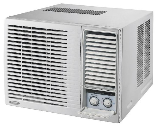 Кондиционер General Climate GCW-18CM оконный кондиционер (моноблок), работающий только на охлаждение, мощность охлаждения 5.3 кВт, температура на улице +18~+43°C, управление механическое, хладагент R410A.
